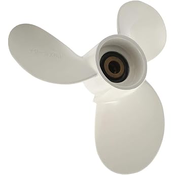 Motor Propeller 3 Blade Motor Propeller 7 1/2 x 8 BA 3 Blade Aluminium Propeller Outboard for 4TE 5HP