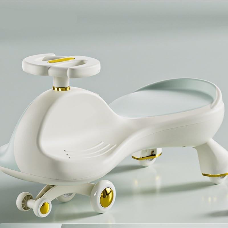 Miniatura 7 de Coche oscilante con ruedas intermitentes, luz musical, antivuelco, juguete para niños y niñas de 3 años en adelante (azul, rueda silenciosa)