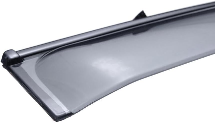 WellVisors Window Visors Wind Deflectors Compatible with Mitsubishi 2011-2026 Outlander Sport with Black Trim Rain Guards 3-847MI007