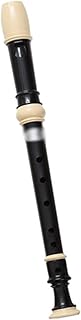 soprano recorder instrument Adjustable 6/8 Hole Treble Flute Long Flute ABS Non-toxic Saxophone Recorder Clarinet Beginner Flute Woodwind Instruments (Color : 6 holes black)