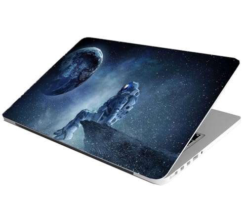 Image of Laptop Skin Stickers HD Quality Sticker for Laptops Upto 15.6 inch (Dustproof|Waterproof|Scratchproof|Reusable) - BL Astro RON1