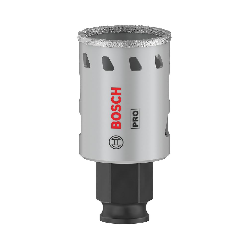 Bosch Bosch 1x PRO Tile Power Change Plus Hole Saw (for Hard Tiles, Soft Tiles, Ø 32 mm, Professional Accessory Rotary Drill/Drivers)