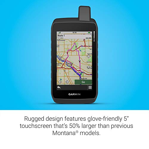 Garmin Montana 700, Rugged Gps Handheld, Routable Mapping For Roads And Trails, Glove-Friendly 5" Color Touchscreen #TOP2