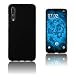 Produktbild PhoneNatic Case kompatibel mit Huawei P20 Pro - schwarz Silikon Hülle matt Cover