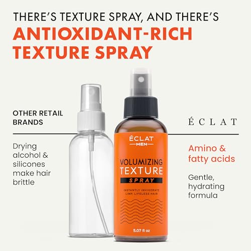 Volumizing Hair Texture Spray for Men, Volume Boosting, Texturising Spray & Hair Thickening Products for Men, Sea Salt Spray for Hair Men, Hair Texture Spray for Beach Waves Effect & Fine Hair, 150ml - Image 6