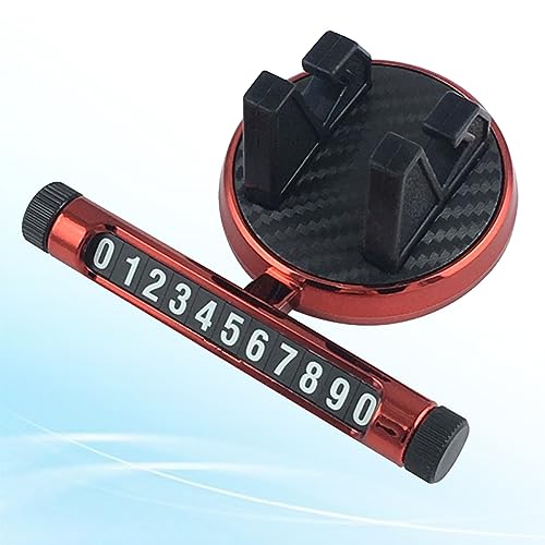 FAVOMOTO Suporte De Celular Para Carro Suporte De Celular Suporte De Telefone Para Carro Placa De Nú