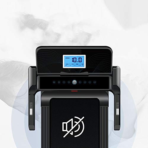 Image of Treadmill Walking Full Folding Home Treadmill, Dual System Damping Comfort Indoor Sports, Exercise Walking Equipment