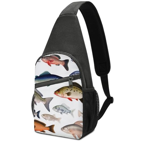 Mochila Sling deportiva para senderismo bag casual miniatura 1