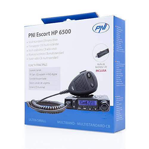 Radio CB Escort HP 6500 ASQ PNI châssis robuste et antenne ML100 - 7