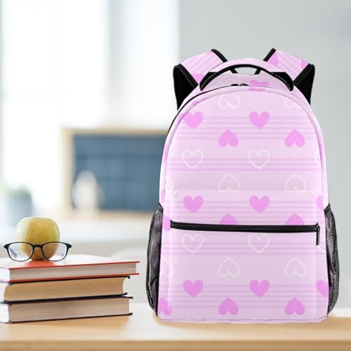 Sac à dos d'école léger à rayures pour simplifier le quotidien des élèves - 5