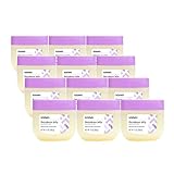 Amazon Brand - Solimo Petroleum Jelly with Lavender & Chamomile, 13 Ounce (Pack of 12)