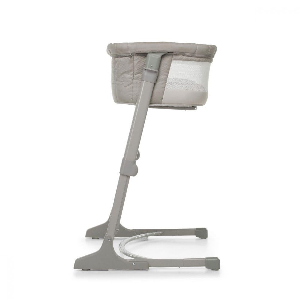 Foppapedretti iNanna Culla co-sleeping regolabile in altezza, per Bambini dalla nascita a 6 mesi (fino a 9 Kg), Greige