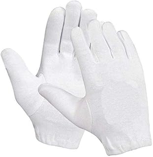 Wicket Keeping Inner Gloves for Cricket Cotton Padded Gloves for Men & Boys White Inner Gloves