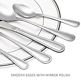 Cutlery Set for 4 People, 16 Pieces - Otto Koning Frankfurt- Stainless Steel Flatware Set, Mirror Polished. Silverware Set with Spoon Knife and Fork. Classic & Simple Design - Image 4