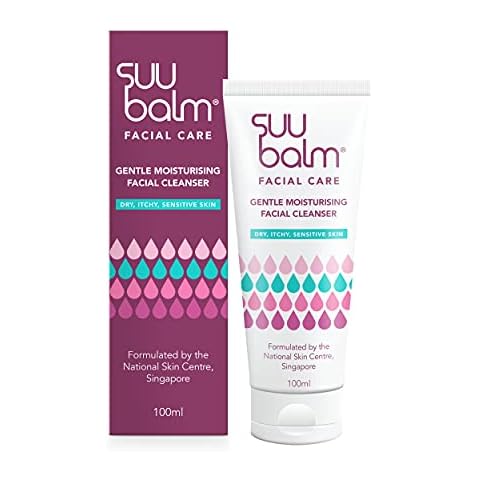 Suu Balm - Gentle Moisturising Facial Cleanser - Eczema, Psoriasis, Dry, Sensitive Skin Treatment (100ml) Cover
