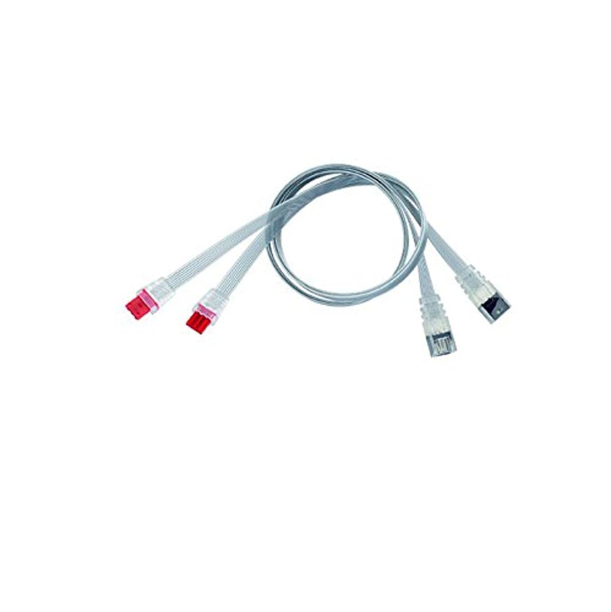 Rallonge électrique 80cm transparente cordon alimentation discret - 2