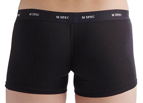 MSPEC Men's Lowrise Boxer Briefs 3D-Crotch Breathable/Comfortable MS-103