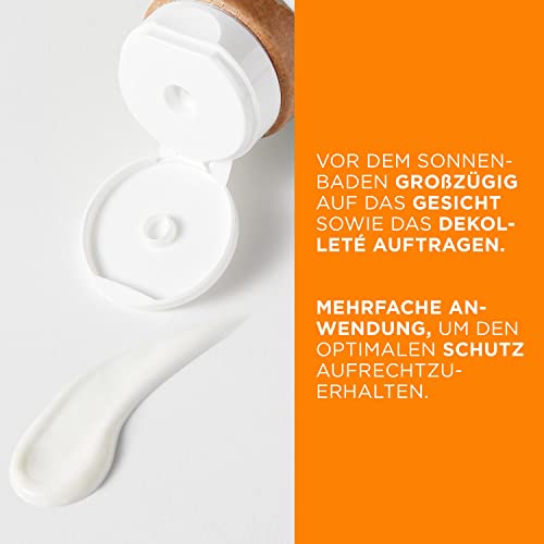 Garnier Anti-Aging Sonnencreme mit LSF 50, Sonnenschutz mit Hyaluron und Vitamin B gegen Falten und Trockenheit, Ambre… - Image 6