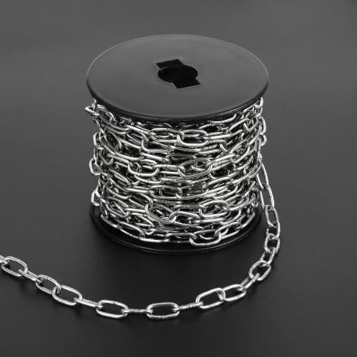 Cadena Jack para colgar lámparas comederos pájaros y decoración acero inoxidable 6