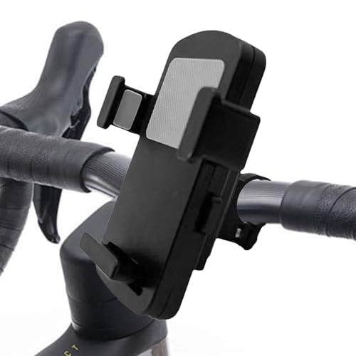 Soporte Para Teléfono Móvil de Bicicleta, Soporte Para Smartphone De Patinete Eléctrico, Soporte De Navegación Impermeable Con Base Giratoria 360 Grados Y Ángulo De Visión Ajustable Para Travesías