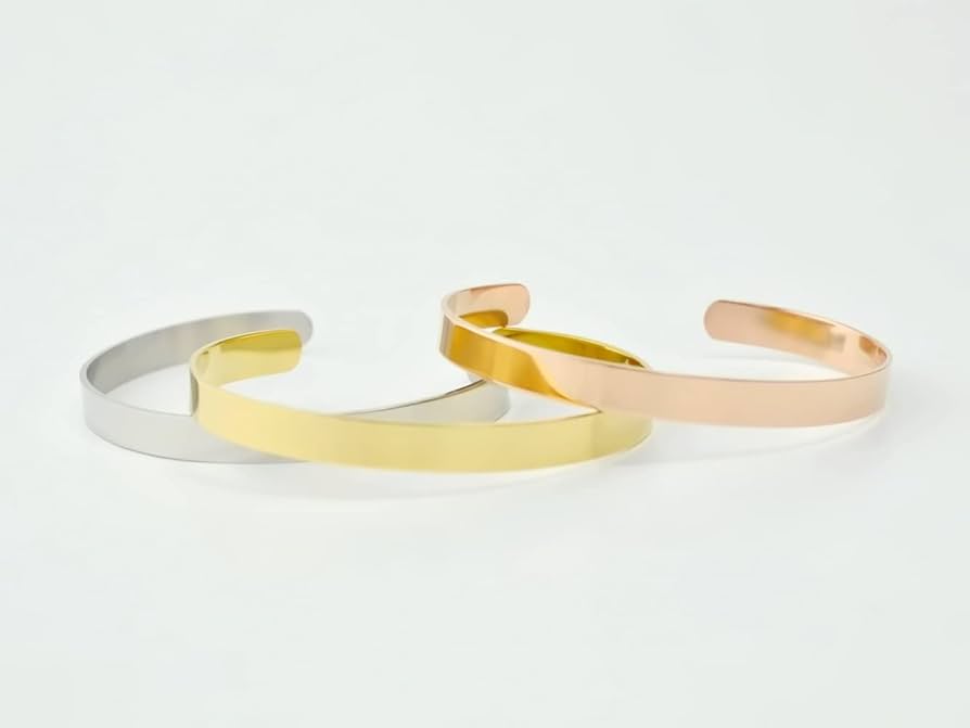 Circle of wisdom Bracelet シルバー×ゴールド Figaro Link Bracelet 4.75mm Solid 14K Yellow Gold 8