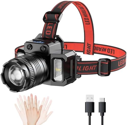 Luc LED Para El Pecho Al Aire Libre, Luz Trasera Para Correr De Noche Con Batería Recargable Para Acampar, Hacer Senderismo, Correr, Trotar, Deport Al Aire Libre, Luz Para Bicicleta - China