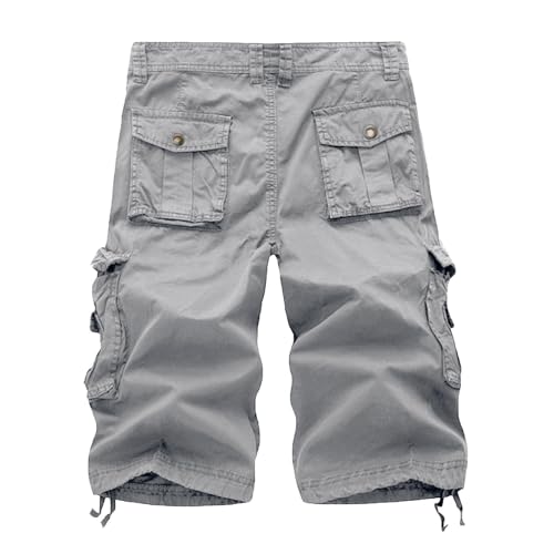 Mens Cargo Shorts Relaxed Fit Lightweight Multi Pocket Camouflage Outdoor Cargo Shorts Expandable Hiking Pants2