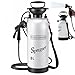 Nuiorfty Portable Camping Shower, 8L Portable Shower with 10 Modes Sprayer Head and 9.84ft Hose for Garden Picnic Hiking Beach Car Cleaning