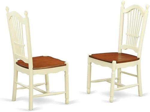 Miniatura 4 de Atlin Designs Juego de mesa y silla de comedor de madera de 7 piezas en cereza
