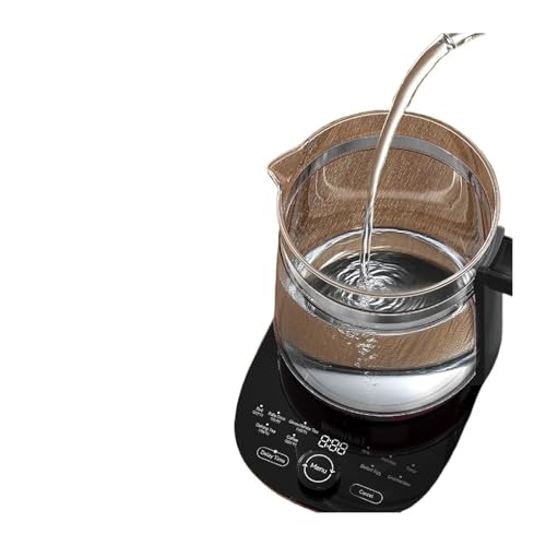 Hervidor eléctrico de vidrio 1.5L con infusor y 1200W miniatura 5