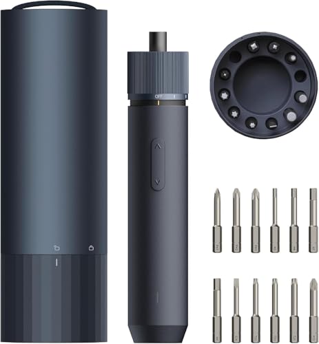 HOTO Visseuse sans Fil 3,6V, Tournevis Electrique 4N.m, 12 Embouts en Acier S2, Conception...