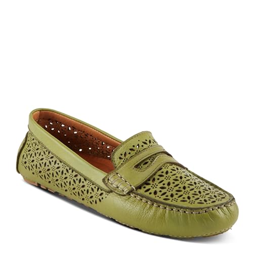 Image of Spring Step Crain Women's Laser-Cut Out Moccasin with Removable Insole