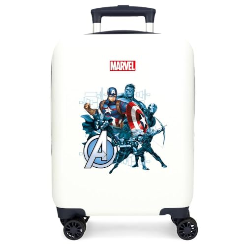 Valise cabine Avengers Joumma pour enfant bleu et blanc M
