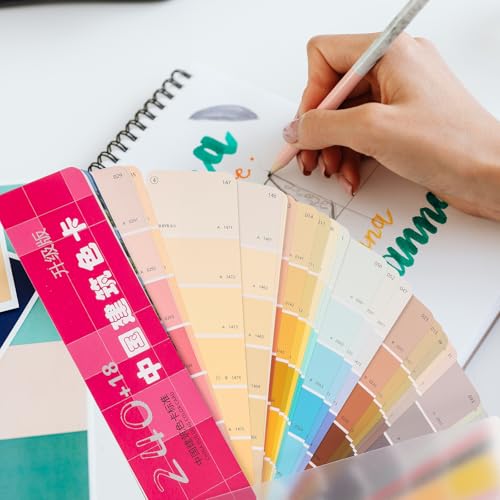 OSALADI 1 Satz Farbkarte Farbvergleich Sprühfarbe Gac 900 Malbuch Zum Zeichnen Farbfächer Von Sherwin Williams Proportionaler Teiler Farbrad-poster Farbmuse Zeichenwerkzeug Tragbar Papier
