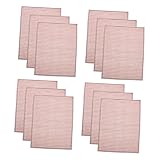Photo Gallery smasolo 12pezzi tovaglioli e juta stripes lavabili e riutilizzabili per decorazioni festive e cene protezione per Photo Gallery smasolo 12pezzi tovaglioli e juta stripes lavabili e riutilizzabili per decorazioni festive e cene protezione per