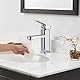Wasserhahn Bad, Warm- und Kaltwasserhahn Waschtischarmatur Silber, Armatur Mischbatterie Waschbecken, Einhebelmischer Badarmatur Waschbecken, Wasserhahn Badewanne Badezimmer Waschbecken (Silber)