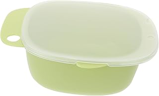 SAFIGLE Tigela De Suplemento Alimentar De Polipropileno Pp Verde Tigela De Comida Para Bebê Tigela De Bebê De Desenho Animado Prato De Bebê De Desenho Animado Tigela Infantil Prato De