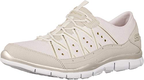 Skechers Gratis Dreaminess Womens Slip On Sneakers Natural 8