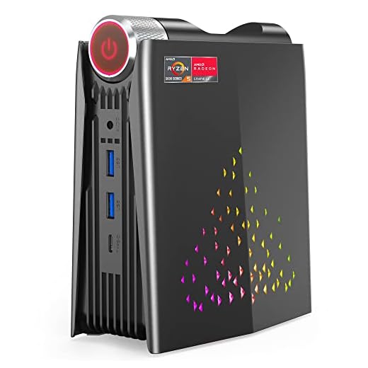 CTONE Mini PC Windows 11 Ryzen 5 5600U Mini PC(Up to 4.2GHz) AMR5 Windows Mini Gaming PC,16GB 2xSO-DIMMDDR4 512GB,Support WiFi 6 BT 5.2 Mini Desktop PC 4K HDMI Type-C Auto Power On