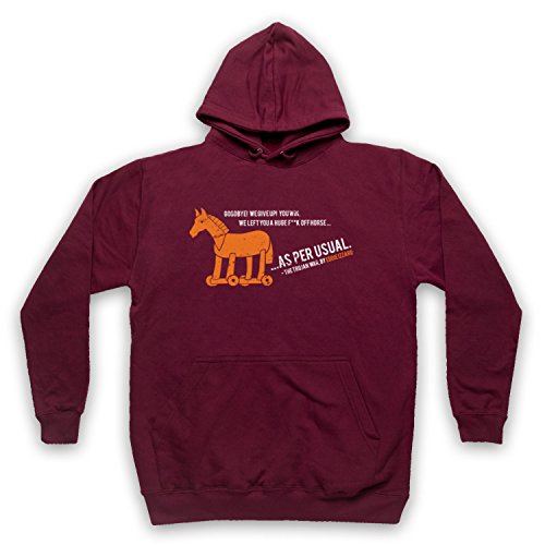 Sweat a capuche joke Izzard Trojan War vêtement graphique