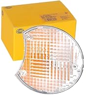 HELLA 9EL 990 354-021 Lichtscheibe, Blinkleuchte Combi 120/133 - Lichtscheibenfarbe: weiß - rechts/vorne