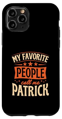 My Favorite People Call Me Patrick ���O���� �X�}�z�P�[�X iPhone 11 Pro �p