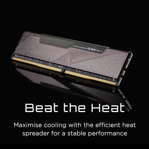 Image of KLEVV Bolt X DDR4 32GB (2x16GB) 3200MHz CL16 1.35V Gaming Desktop Ram Memory SK Hynix Chip XMP 2.0 Ready (KD4AGUA80-32A160U)