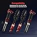 JDMSPEED New Coilover Suspension Lowering Kits Red Replacement For VW GTI 06-09/ Golf MK5 03-07