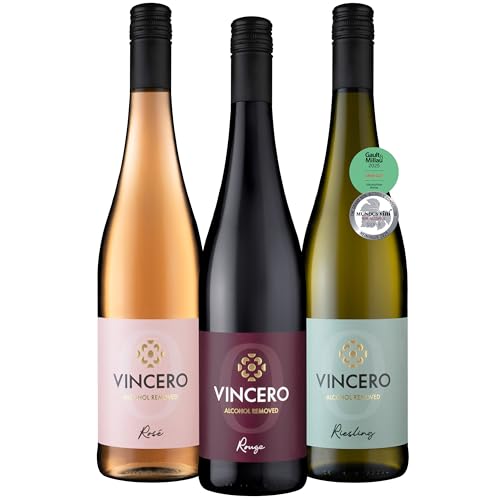 VINCERO Trilogía – Vinos premium sin alcohol (