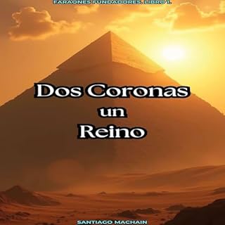 Dos Coronas, Un Reino Audiolibro Por Santiago Machain arte de portada