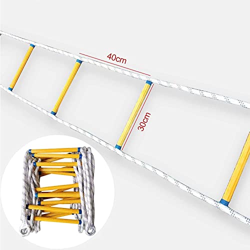 Échelle de secours en nylon 30m contre les sorties bloquées échelle de corde