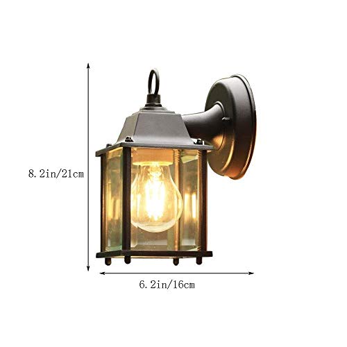 Applique murale extérieure E27 pour illuminer votre terrasse et jardin - 8