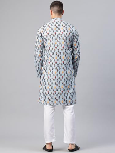 Image of Luxrio Kurta Set for Men Cotton Blend Kurta with Pyjama Set Ethnic Set