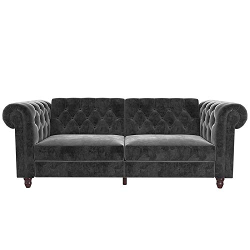 Dhp Furini Tufted Sleeper Sofa In Gray #TOP3